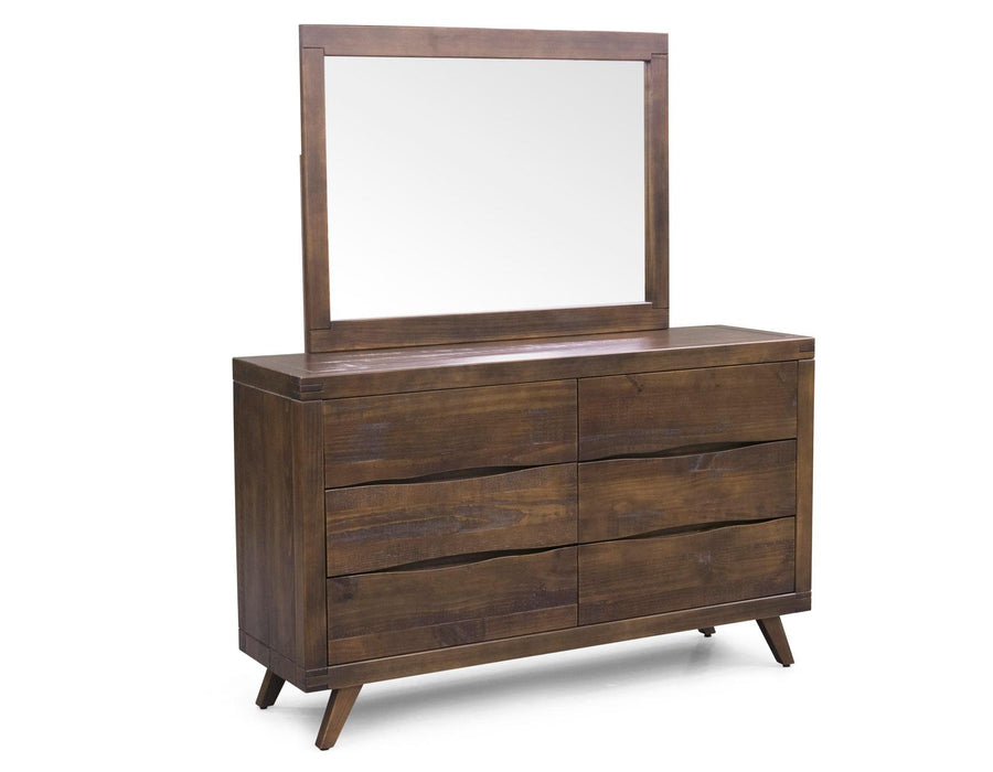 Steve Silver Pasco 6 Drawer Dresser in Cocoa - Furniture Max (Falls Church,VA) *