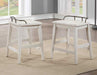 Steve Silver Pendleton Counter Stool in Ivory (Set of 2) - Furniture Max (Falls Church,VA) *