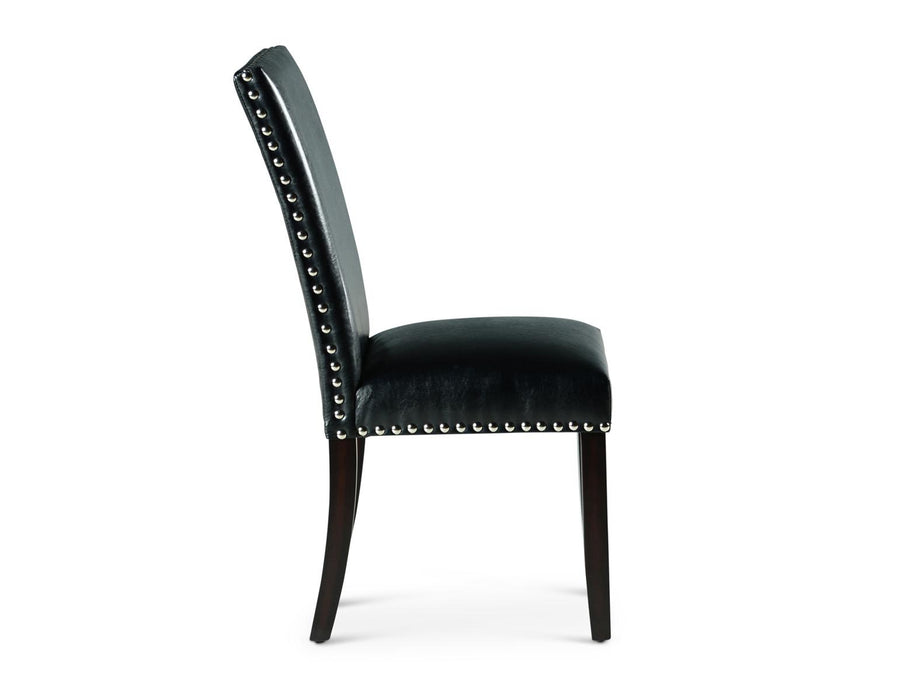 Steve Silver Westby Black Side Chair in Ebony Wood (Set of 2) - Furniture Max (Falls Church,VA) *