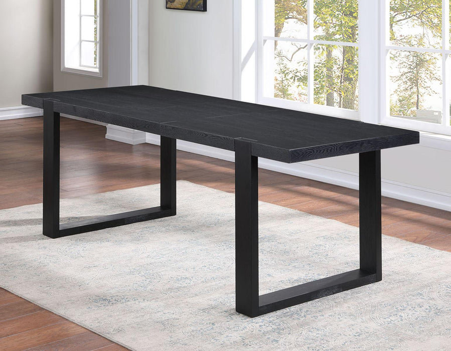 Steve Silver Yves Counter Table in Rubbed Charcoal