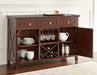 Steve Silver Adrian Server in Espresso Cherry - Furniture Max (Falls Church,VA) *