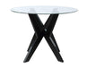 Steve Silver Amalie Round Dining Table in Black - Furniture Max (Falls Church,VA) *