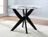 Steve Silver Amalie Round Dining Table in Black - Furniture Max (Falls Church,VA) *