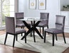 Steve Silver Amalie Round Dining Table in Black - Furniture Max (Falls Church,VA) *