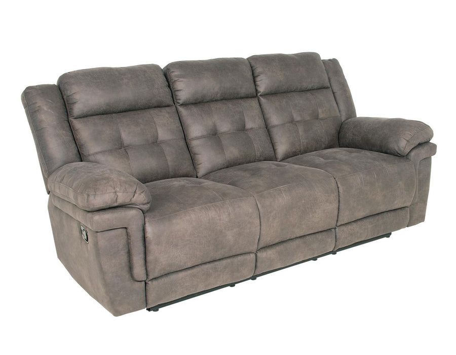 Steve Silver Anastasia Manual Reclining Sofa in Grey