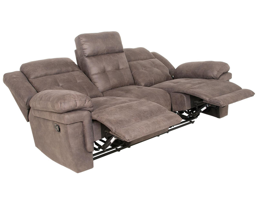 Steve Silver Anastasia Manual Reclining Sofa in Grey - Furniture Max (Falls Church,VA) *