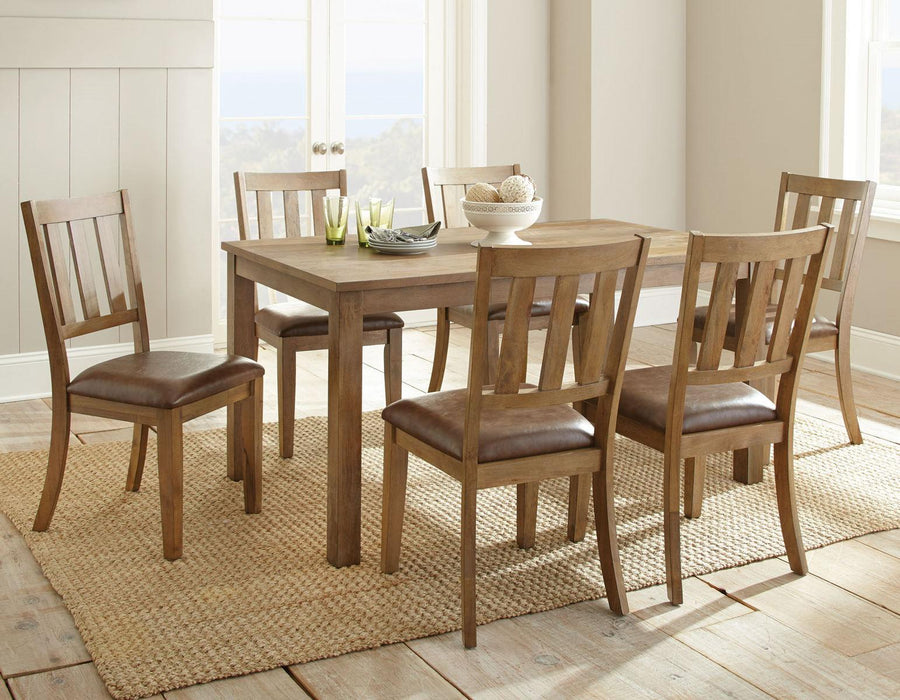 Steve Silver Ander Dining Table in Natural Honey