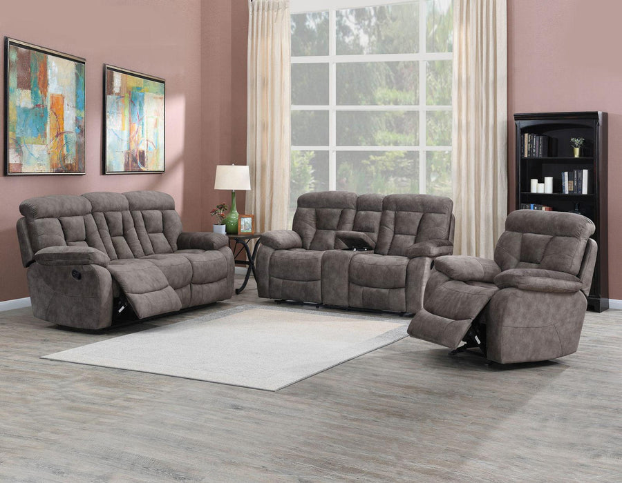 Steve Silver Bogata Manual Glider Recliner in Majestic Mushroom - Furniture Max (Falls Church,VA) *