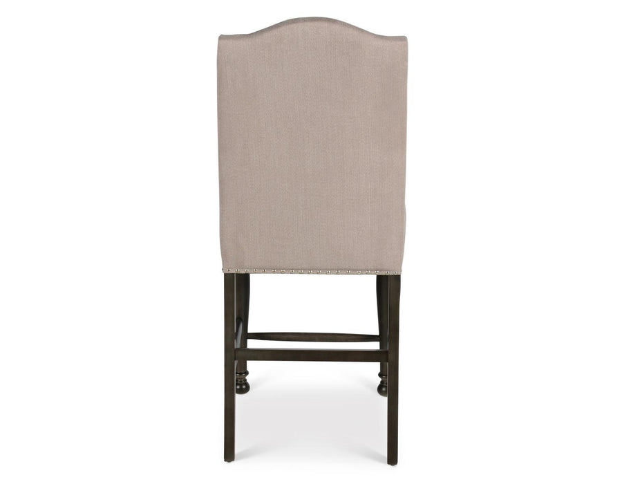 Steve Silver Caswell Counter Chair in Harbor Grey (Set of 2)