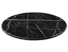 Steve Silver Colfax Round Black Marquina Marble Top Dining Table in Black - Furniture Max (Falls Church,VA) *