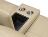 Steve Silver Doncella Leather Dual Power Reclining Sofa in Surly Sand - Furniture Max (Falls Church,VA) *