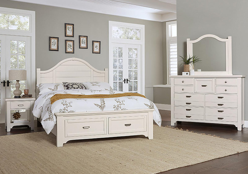 Vaughan-Bassett Bungalow 1 Drawer Nightstand in Lattice - Furniture Max (Falls Church,VA) *