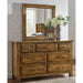 Vaughan-Bassett Maple Road Triple Dresser in Antique Amish - Furniture Max (Falls Church,VA) *