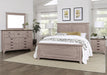 Vaughan-Bassett Bungalow King Mantel Panel Bed in Dover - Furniture Max (Falls Church,VA) *