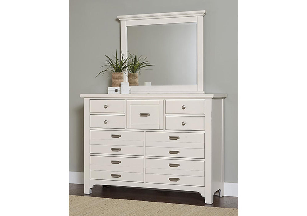 Vaughan-Bassett Bungalow 9 Drawer Master Dresser in Lattice - Furniture Max (Falls Church,VA) *