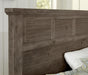 Vaughan-Bassett Sawmill Queen Louver Bed in Saddle Grey - Furniture Max (Falls Church,VA) *
