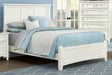 Vaughan-Basset Bonanza California King Mansion Bed in White - Furniture Max (Falls Church,VA) *