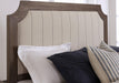 Vaughan-Bassett Bungalow Full Upholstered Bed in Folkstone - Furniture Max (Falls Church,VA) *