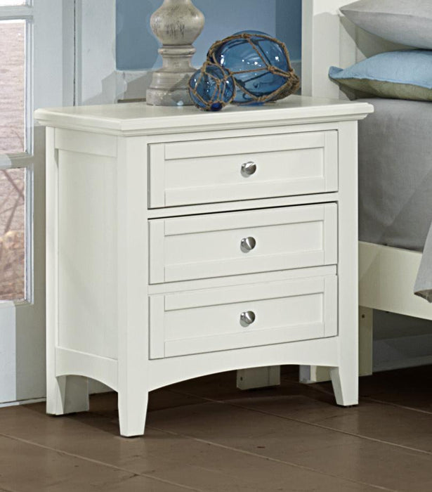 Vaughan-Basset Bonanza 2-Drawer Nightstand in White - Furniture Max (Falls Church,VA) *