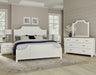Vaughan-Bassett Maple Road Queen Scalloped Bed in Soft White - Furniture Max (Falls Church,VA) *