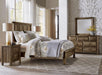 Vaughan-Bassett Maple Road Queen Slat Poster Bed  in Maple Syrup - Furniture Max (Falls Church,VA) *