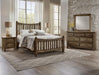 Vaughan-Bassett Maple Road Queen Slat Poster Bed  in Maple Syrup - Furniture Max (Falls Church,VA) *