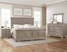 Vaughan-Bassett Heritage Landscape Mirror in Greystone - Furniture Max (Falls Church,VA) *