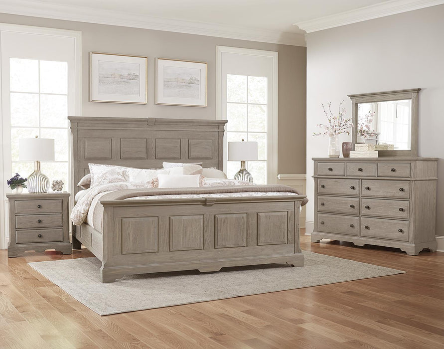 Vaughan-Bassett Heritage 9 Drawer Bureau in Greystone - Furniture Max (Falls Church,VA) *
