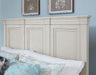 Vaughan-Bassett Passageways Oyster Grey California King Mansion Bed with Low Profile Footboard in Grey - Furniture Max (Falls Church,VA) *
