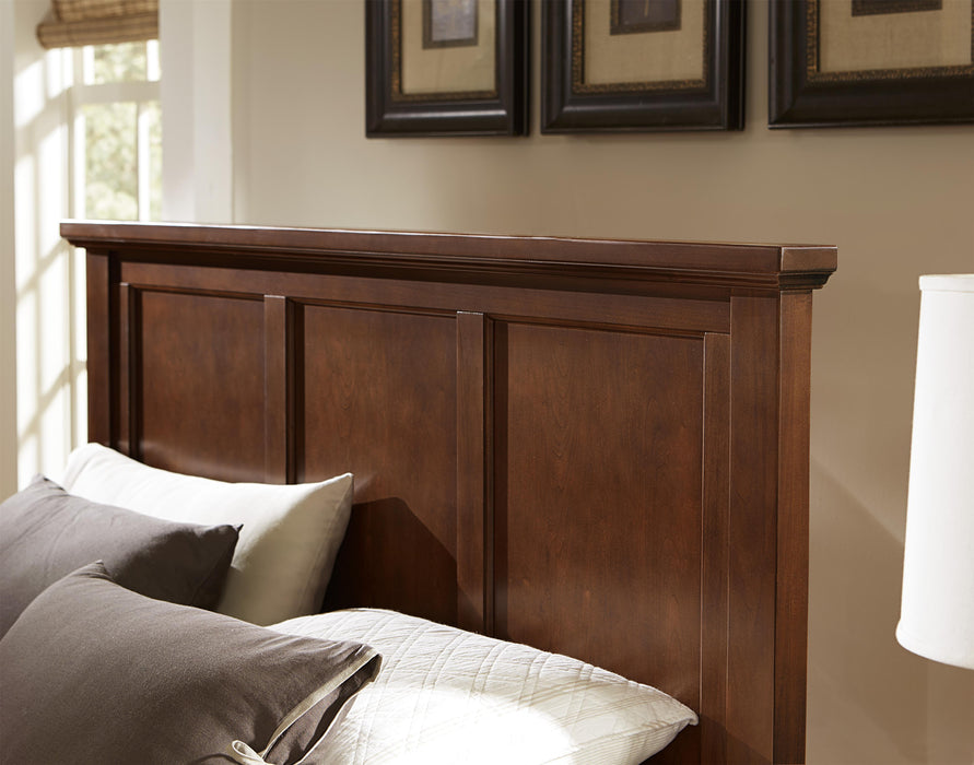 Vaughan-Basset Bonanza King Mansion Bed in Cherry - Furniture Max (Falls Church,VA) *