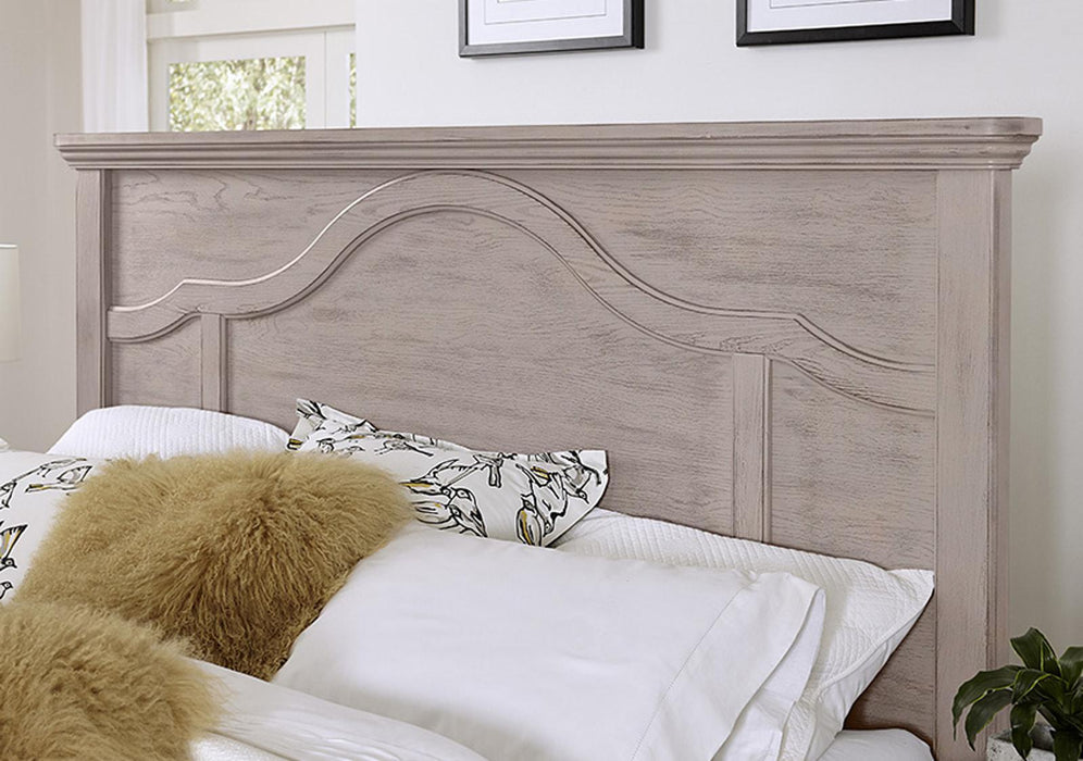 Vaughan-Bassett Bungalow King Mantel Panel Bed in Dover - Furniture Max (Falls Church,VA) *