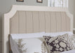 Vaughan-Bassett Bungalow Queen Upholstered Bed in Lattice - Furniture Max (Falls Church,VA) *