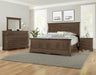 Vaughan-Bassett Heritage 3 Drawer Nightstand in Cobblestone Oak - Furniture Max (Falls Church,VA) *