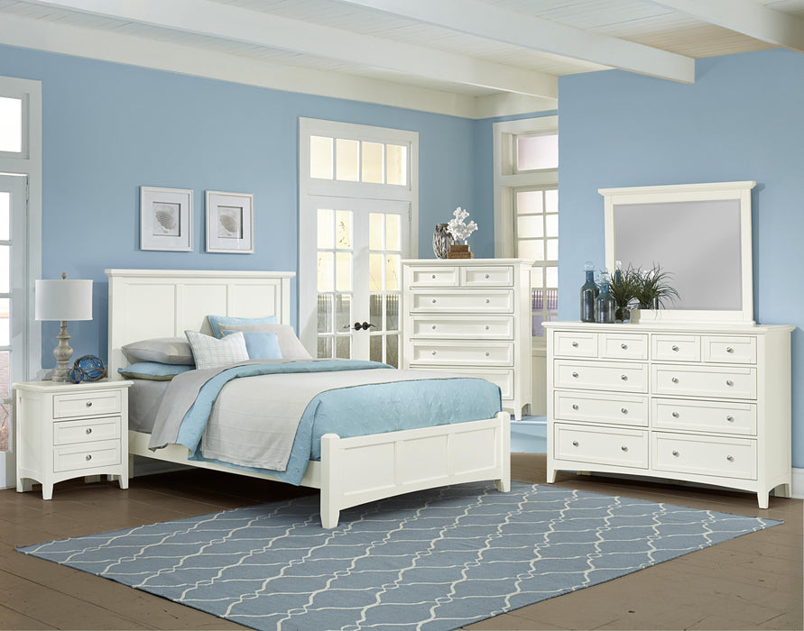 Vaughan-Basset Bonanza California King Mansion Bed in White - Furniture Max (Falls Church,VA) *