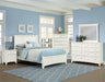 Vaughan-Basset Bonanza California King Mansion Bed in White - Furniture Max (Falls Church,VA) *