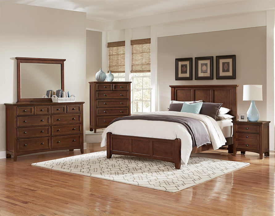 Vaughan-Basset Bonanza Queen Mansion Bed in Cherry - Furniture Max (Falls Church,VA) *