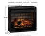 Entertainment Accessories Electric Infrared Fireplace Insert - Furniture Max (Falls Church,VA) *