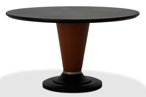 21 Cosmopolitan 54" Round Dining Table in Orange/Umber image