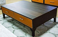 21 Cosmopolitan Rectangular Cocktail Table in Umber/Orange image