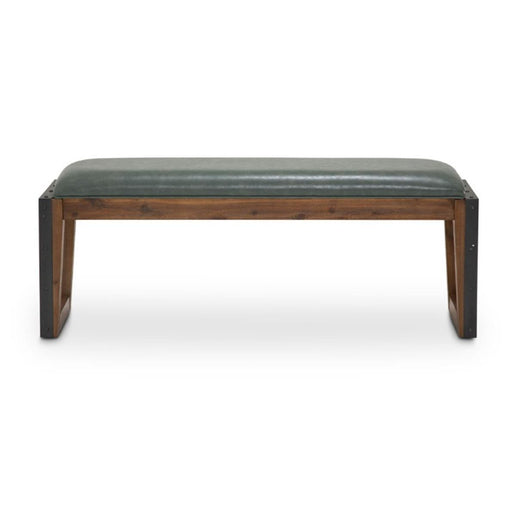 Brooklyn Walk Dining Bench in Burnt Umber image