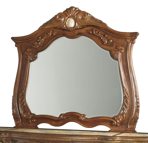 Cortina Mirror in Honey Walnut image