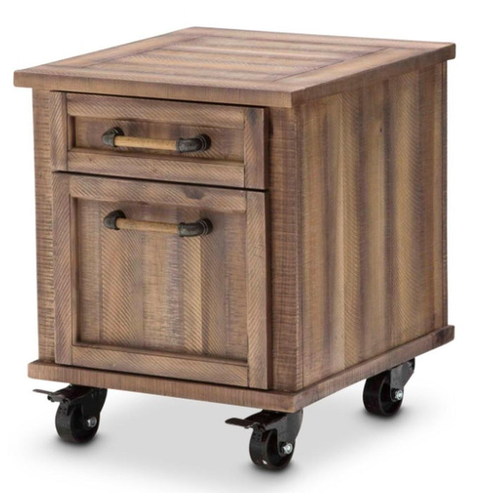 Crossings Rolling File Cabinet in Reclaimed Barn image