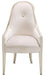 Furniture London Place Arm Chair in Creamy Pearl (Set of 2) image