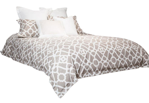 Harper 9-pc Queen Comforter Set in Natural image