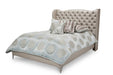 Hollywood Loft Queen Upholstered Platform Bed in Frost image