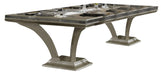 Hollywood Swank Rectangular Dining Table in Pearl Caviar image