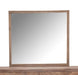 Hudson Ferry Mirror in Driftwood (Brown Fabric) image