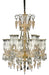 Lighting Garnier 15 Light Chandelier in Clear and Gold image