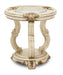 Platine de Royale Chairside Table in Champagne image