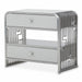 Roxbury Park 2 Drawer Nightstand in Stainless Steel image